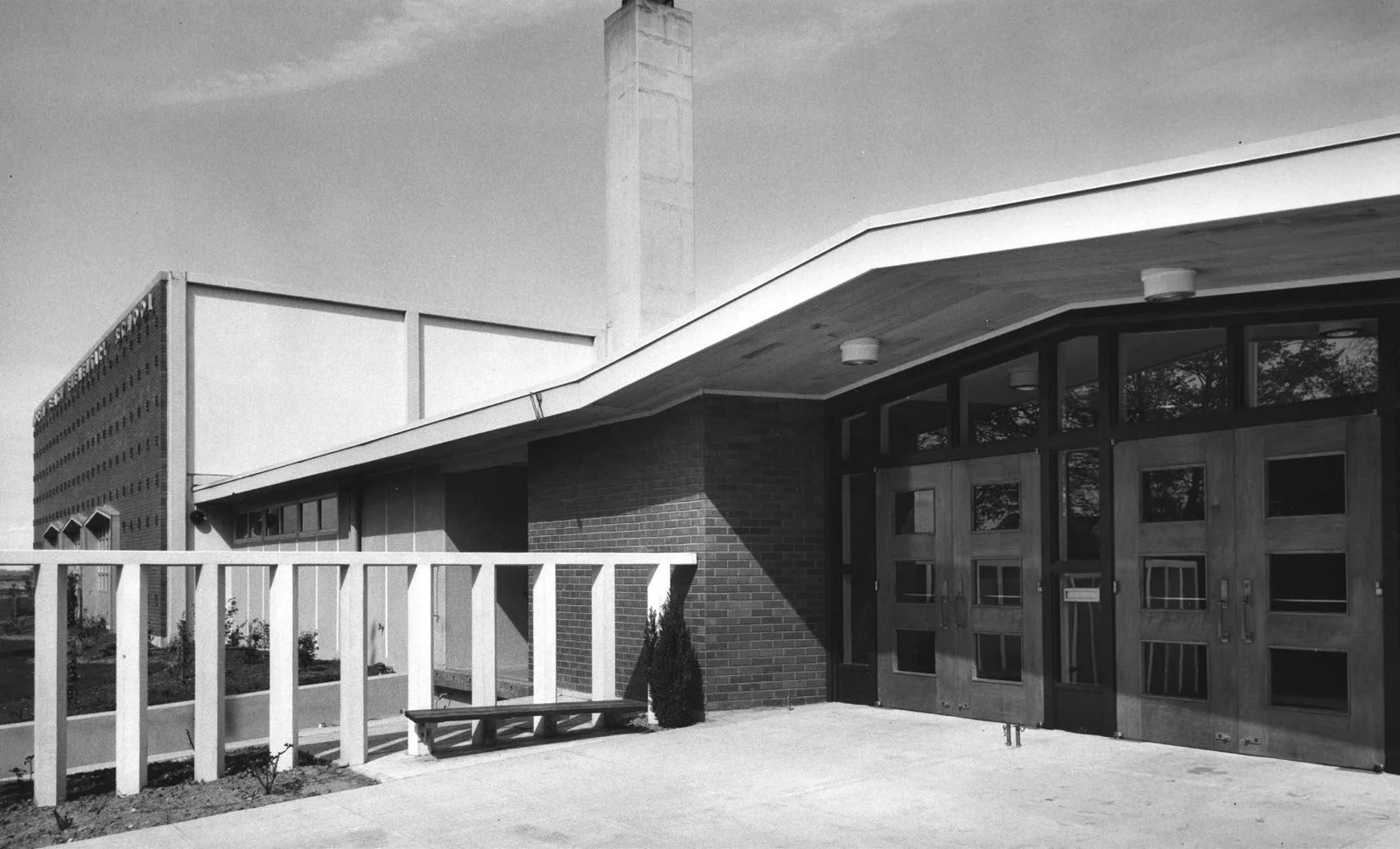 North Beach Elementary, photographed 1960